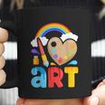 I Love Art Artist Painter Colorful Paintingkids Girls Coffee Mug