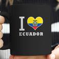 I Love Ecuador Yo Amo Ecuador Camiseta Coffee Mug