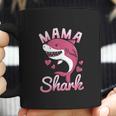 Mama Shark Mommy Shark Lover Family Matching Birthday Coffee Mug