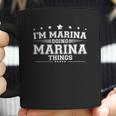 Im Marina Doing Marina Things Coffee Mug