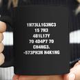 Mens T-Shirt Intelligence - Stephen Hawking 2019 Coffee Mug