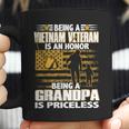 Mens Being Vietnam Veteran Is An Honor Grandpa Is Priceless Coffee Mug