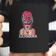 Mexican Female Wrestler Chingona Lucha Libre Luchadora Coffee Mug