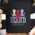 The Mighty Squid Squad Octopus Gang Gift Design Idea Coffee Mug