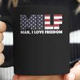 Milf - Man I Love Freedom Womens Ideal Racerback Tankt Coffee Mug