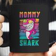 Mommy Shark Funny Retro Vintage Gifts For Mother Coffee Mug