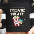 Movie Night Pop Corn Tickets Cinema Coming Soon Coffee Mug