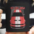 Mustang Shelby Gt500 2007 2009 Red Coffee Mug