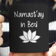 Namastay In Bed Coffee Mug