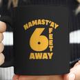 Namastay Social Distancing Gift Coffee Mug