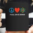 Neil De Grasse Tyson Peace Love And Science Coffee Mug