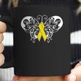 Neuroblastoma Awareness Ribbon Butterfly Coffee Mug