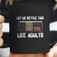 Nintendo Gamer Controller _Quot_Lets Settle This Like Adults_Quot_ T-Shirt Coffee Mug