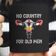 No Country For Old Men Funny Floral Vagina Uterus Coffee Mug