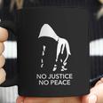 No Justice No Peace Black Lives Matter Coffee Mug