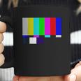 No Signal Television Screen Color Bars Test Pattern Coffee Mug