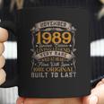 November 1989 Vintage 33Rd Birthday Classic 33 Years Old Coffee Mug