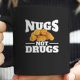 Nugs Not Drugs Funny Chicken Nugget Coffee Mug