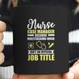 Nurse Case Manager Multitasking Ninja Funny Gift Coffee Mug