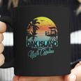 Oak Island North Carolina Beach Shirt Coffee Mug