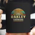 Oakley Ca California Home Vintage Gift Retro Sunset Coffee Mug