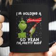 Official Christmas Sweater Im Holding A Budweiser Grinch Funny Beer Xmas Shirt Va11 Coffee Mug