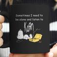 Official Sometimes I Need To Be Alone And Listen To Korn Snoopy Shirt Coffee Mug