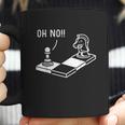 Oh No Knight To Pawn Funny Chess Player Gift Idea Board Game Coffee Mug