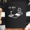 Oh No Knight To Pawn Funny Chess Player Gift Idea Board Game Coffee Mug