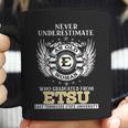 Old Man- Graduated From Etsu- East Tennessee State University Coffee Mug