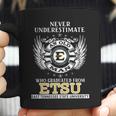 Old Man- Graduated From Etsu- East Tinessee State University Coffee Mug