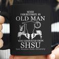 Old Man Graduated From Shsu Sam Houston State University Coffee Mug