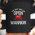 Open Heart Warrior The Beat Goes On Heart Patient Coffee Mug