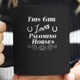 Palomino Horse Lover Equestrian Gif Coffee Mug