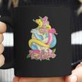 Pansexual Snake Kawaii Pastel Goth Subtle Pan Pride Coffee Mug