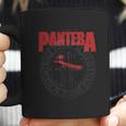 Pantera Official Vulgar Display Of Power Circle Coffee Mug