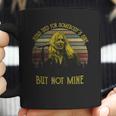 Patti Smith Jesus Died For Somebody’S Sins But Not Mine Coffee Mug