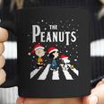 The Peanuts Snoopy Abbey Road Christmas Coffee Mug