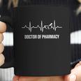 Pharmd Doctor Of Pharmacy Heartbeat Doctorate Graduation Meaningful Gift Coffee Mug