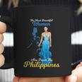 Philippines Pinay Filipina Pride Proud Flag Beautiful Woman Coffee Mug