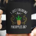 Pineapple Funny Marijuana Lover Gift Coffee Mug