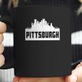 Pittsburgh Pennsylvania Skyline Silhouette Coffee Mug