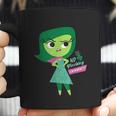 Pixar Inside Out Disgust Ew No Pinching St Patricks Day Coffee Mug