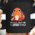 Pokemon Charmander Voices Told Me To Burn Things Coffee Mug