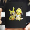 Pokemon Eevee And Pikachu Coffee Mug