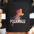 The Polamalu Silhouette Design Coffee Mug