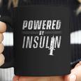 Powered By Insulin Sayings Diabetician Diabetes Awareness Gift Graphic Design Printed Casual Daily Basic Coffee Mug