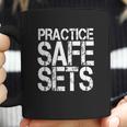 Practice Safe Sets Shirt - Funny BodybuildingShirts Coffee Mug