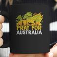 Pray For Australia Australian Bush Fire Koala Kangaroo Shirt Coffee Mug