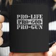 Prolife Progun Progod Coffee Mug